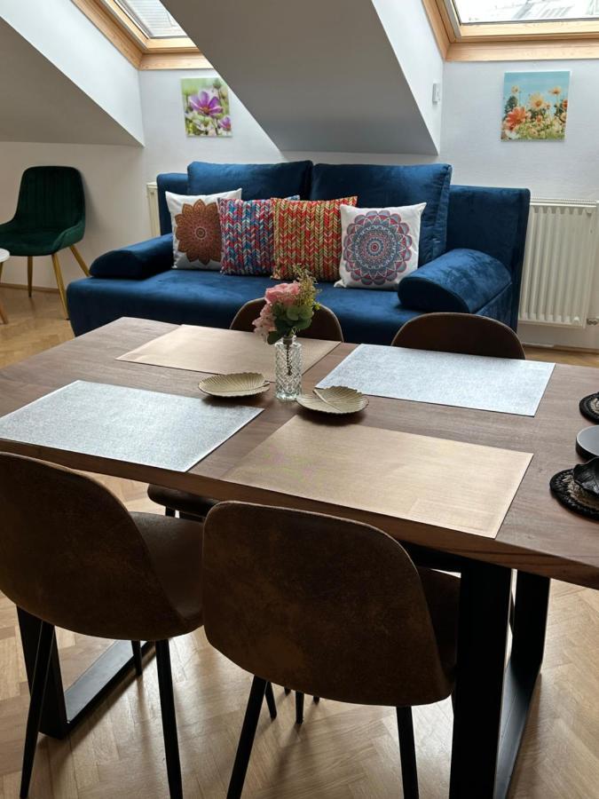 Klimatisiertes Dachgeschoss City Apartment In Zentrum Wiens 외부 사진