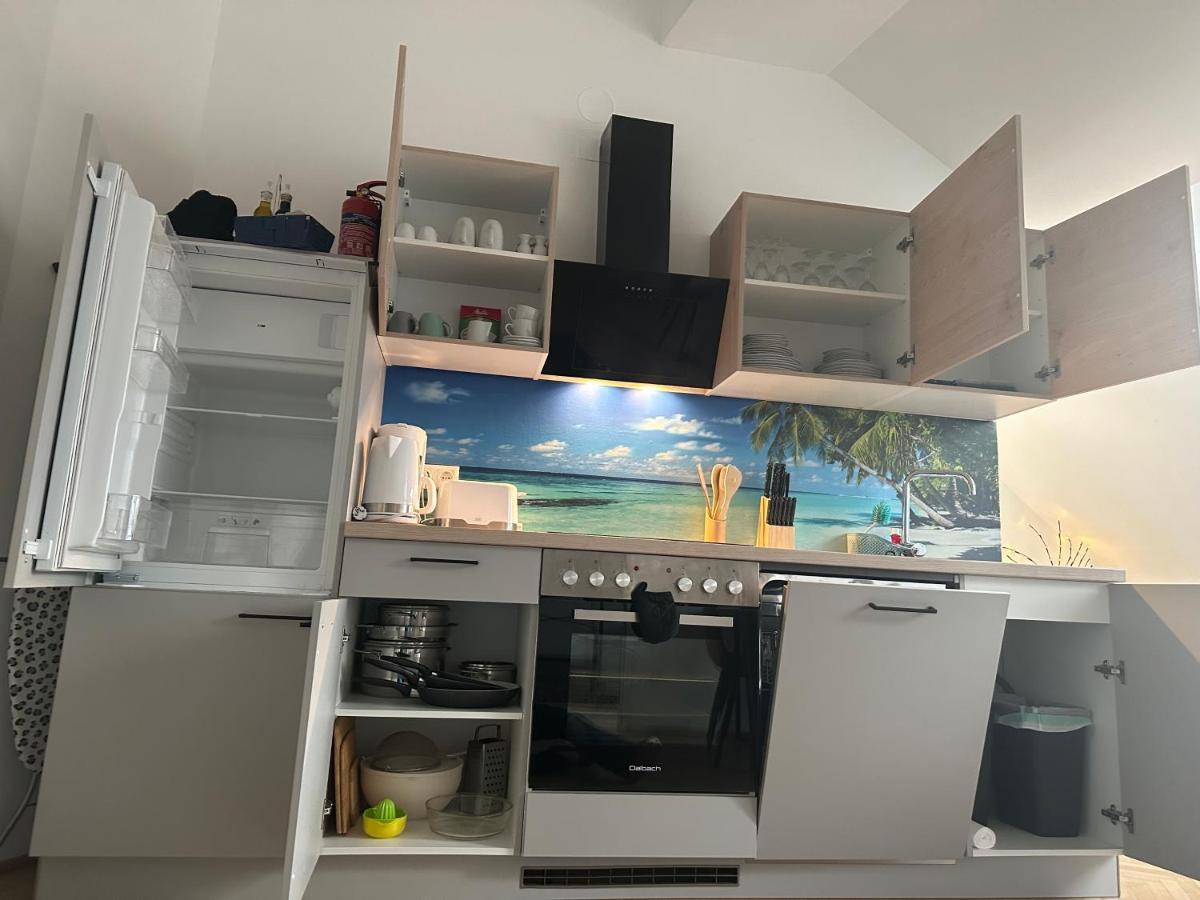 Klimatisiertes Dachgeschoss City Apartment In Zentrum Wiens 외부 사진