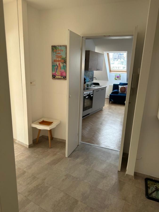 Klimatisiertes Dachgeschoss City Apartment In Zentrum Wiens 외부 사진