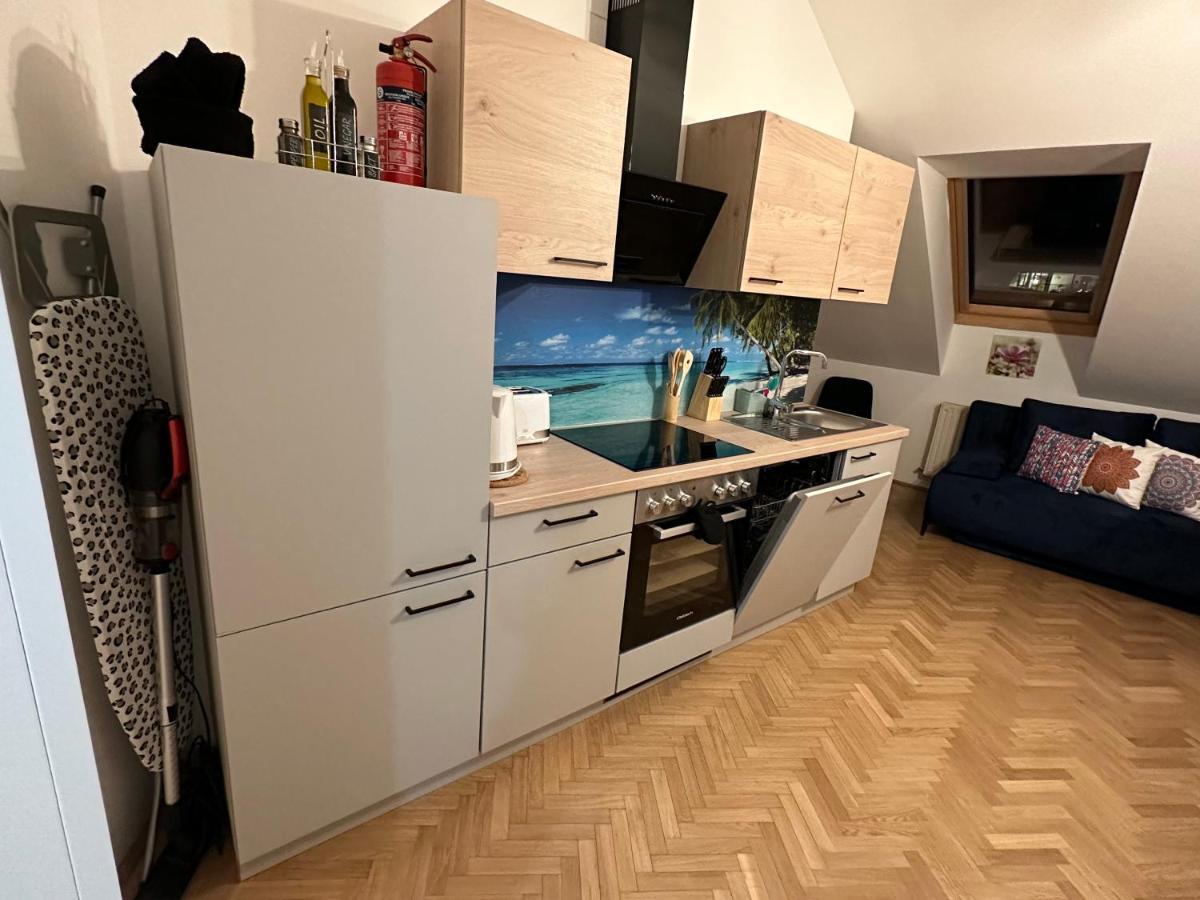 Klimatisiertes Dachgeschoss City Apartment In Zentrum Wiens 외부 사진