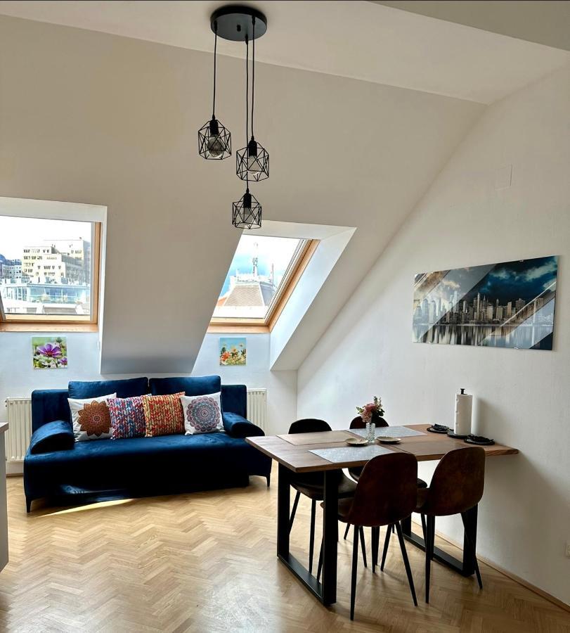 Klimatisiertes Dachgeschoss City Apartment In Zentrum Wiens 외부 사진