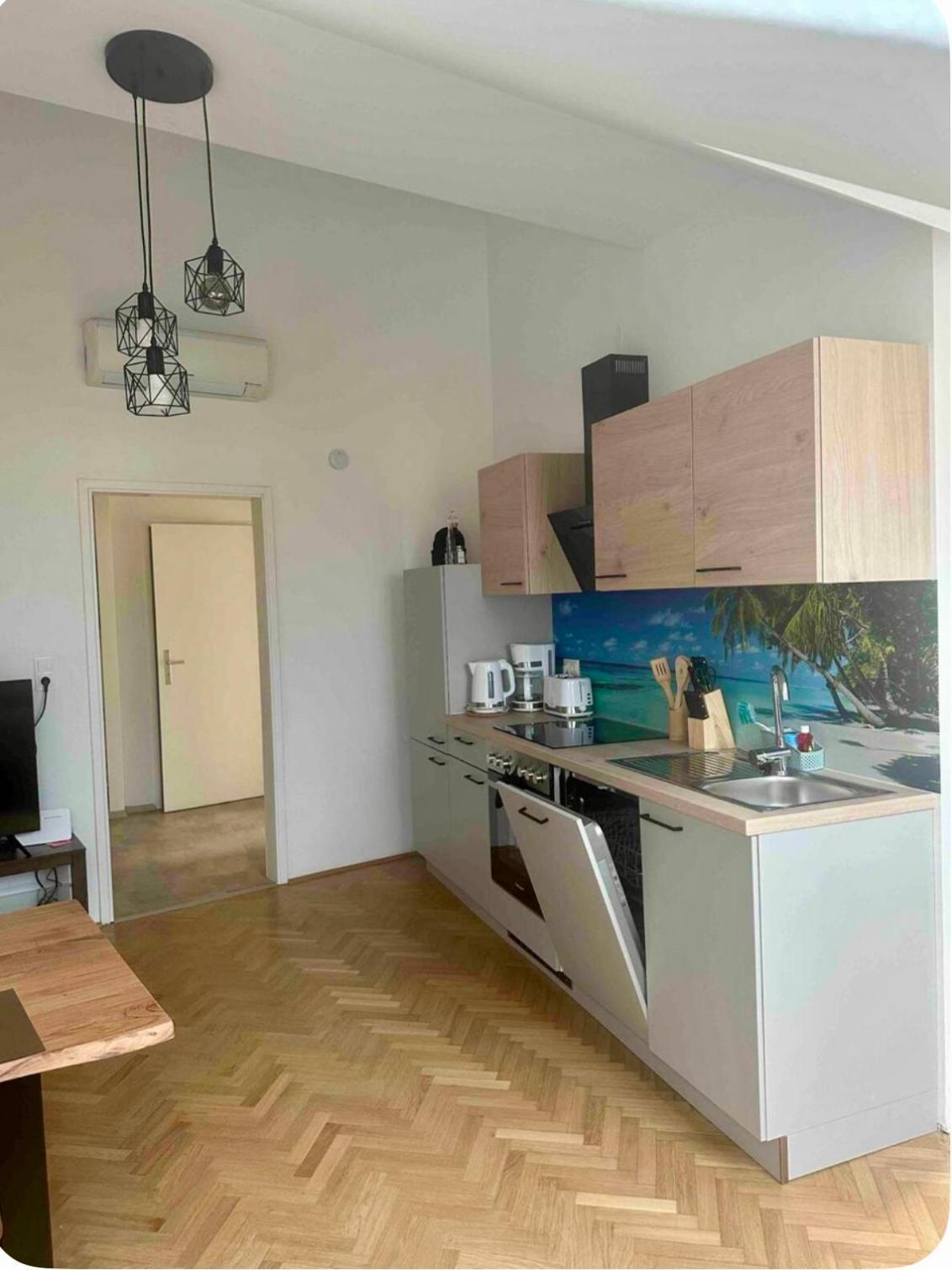 Klimatisiertes Dachgeschoss City Apartment In Zentrum Wiens 외부 사진
