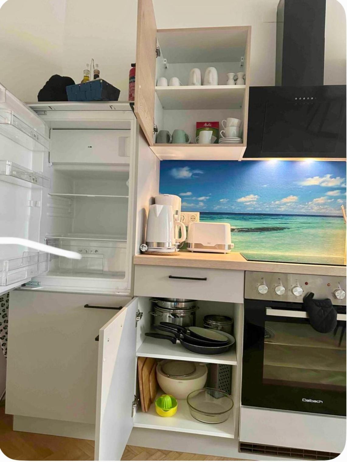 Klimatisiertes Dachgeschoss City Apartment In Zentrum Wiens 외부 사진